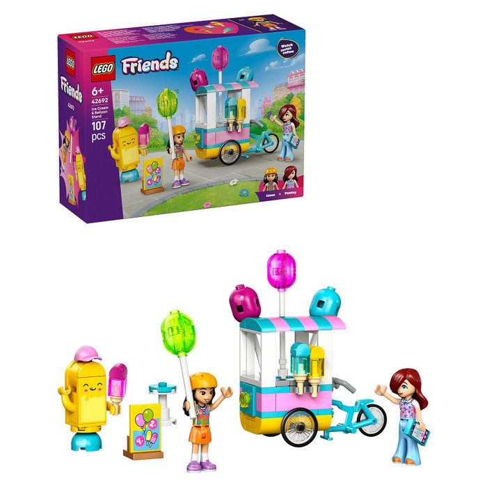 LEGO Friends Puesto de Helados y Globos 42692 LEGO Friends Puesto de Helados y Globos 42692