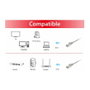 Equip Cable de Red Cat6 S/FTP con Conectores RJ45 0.15m Gris