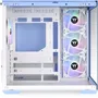 Thermaltake View 380 TG ARGB Caja de Ordenador - Semitorre ATX con Panel Lateral de Cristal Templado - Color Azul Hortensia