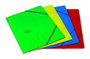 Fabrisa Carpeta Classic folio rojo con gomas y 3 solapas