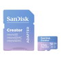 SanDisk Creator MicroSD 128GB Azul
