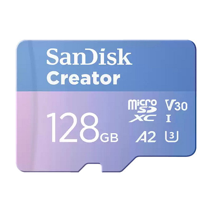 SanDisk Creator MicroSD 128GB Azul SanDisk Creator MicroSD 128GB Azul