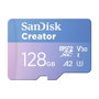 SanDisk Creator MicroSD 128GB Azul