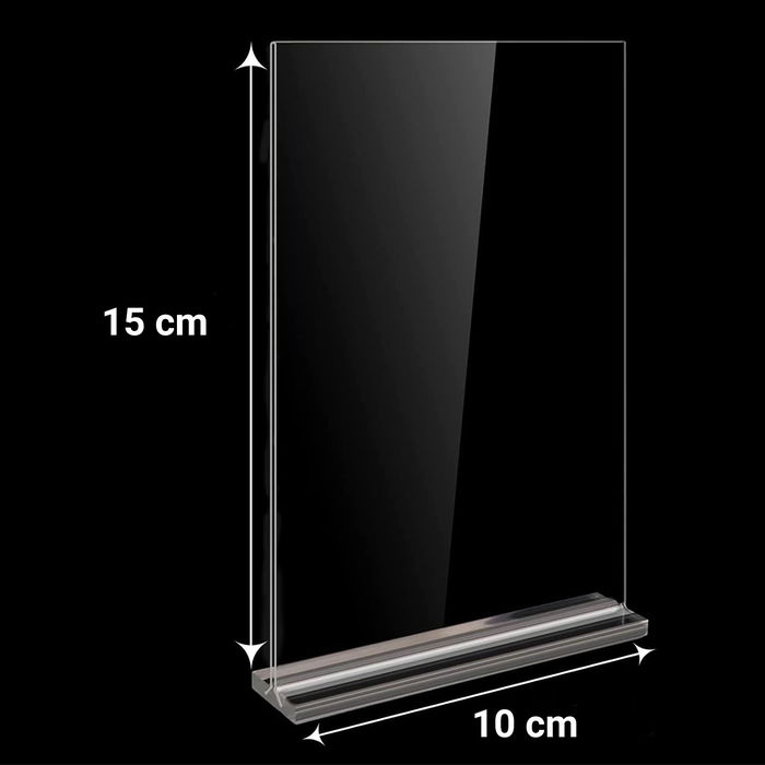 My Bar Porta Menus Sobremesa 10 x 15 cm (24 Unidades)