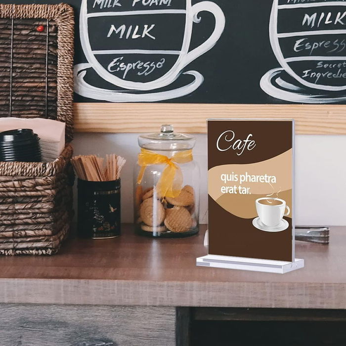 My Bar Porta Menus Sobremesa 10 x 15 cm (24 Unidades)