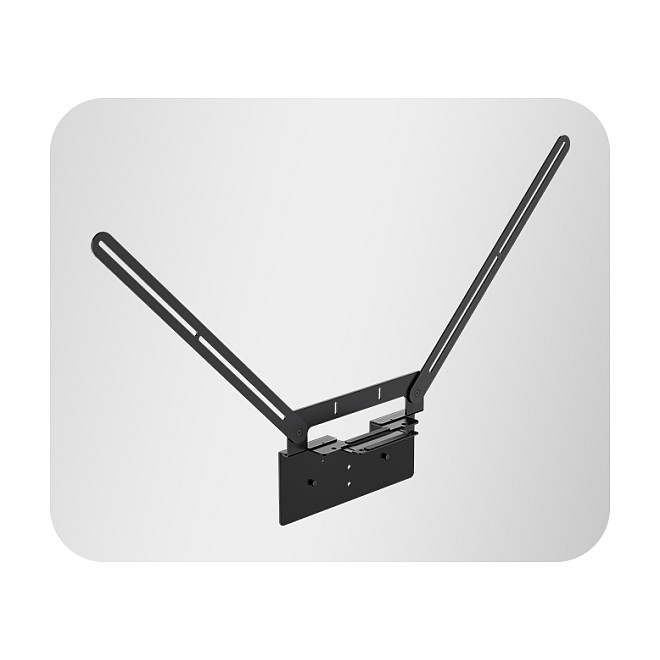 Yealink VB-TVMount-01 Kit de montaje para pared Negro