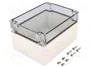 FIBOX EURONORD Carcasa Universal Gris 120x160x90mm