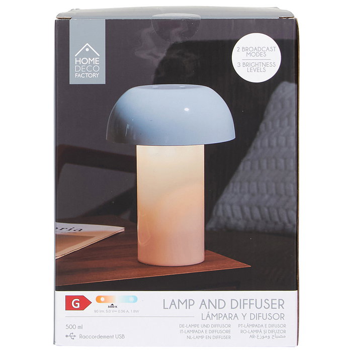 Home Deco Factory Lámpara Difusor Seta 500 ml Home Deco Factory Lámpara Difusor Seta 500 ml