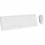 Rapoo 9310M Conjunto de teclado y ratón Inalámbrico Multimodo Ultrafino Blanco