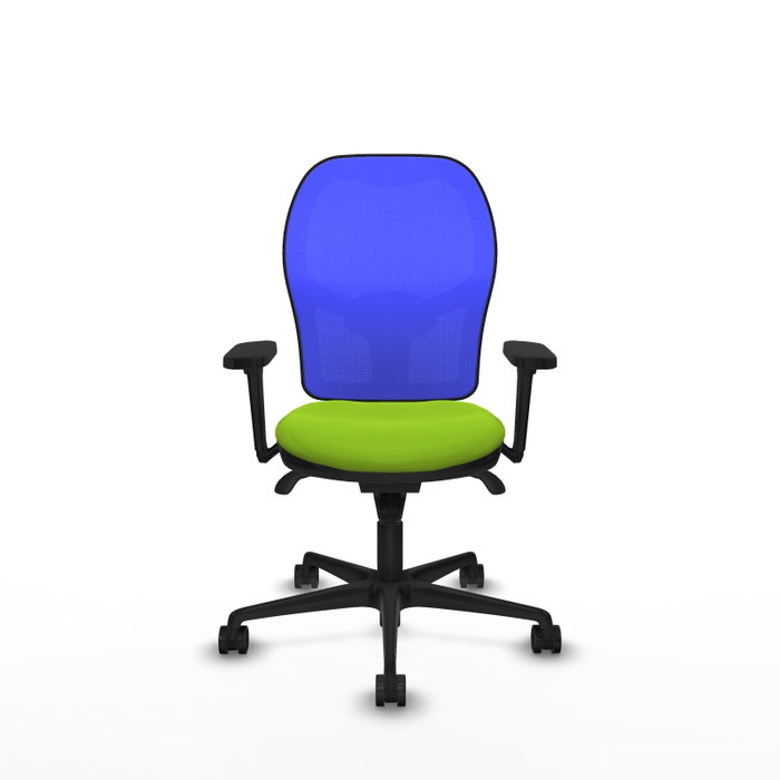 PIQUERAS Y CRESPO Silla de oficina Jorquera, mecanismo Sincro, Pistacho y Azul PIQUERAS Y CRESPO Silla de oficina Jorquera, mecanismo Sincro, Pistacho y Azul