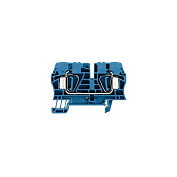 Weidmüller ZDU 6 BL 1608630000 Terminal de paso azul