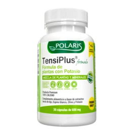 POLARIS Tensiplus Ajo + Espino Blanco 500mg, 30 Cápsulas para Tensión Normal, Sin Gluten, Sin Lactosa, Sin Huevo