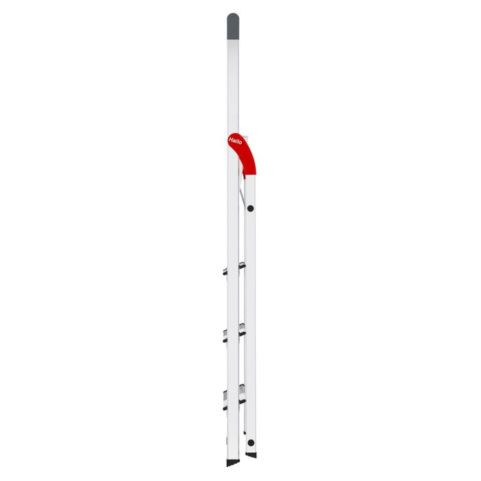 Hailo L51 Escalera de tijera de seguridad de 4 peldaños en aluminio Hailo L51 Escalera de tijera de seguridad de 4 peldaños en aluminio