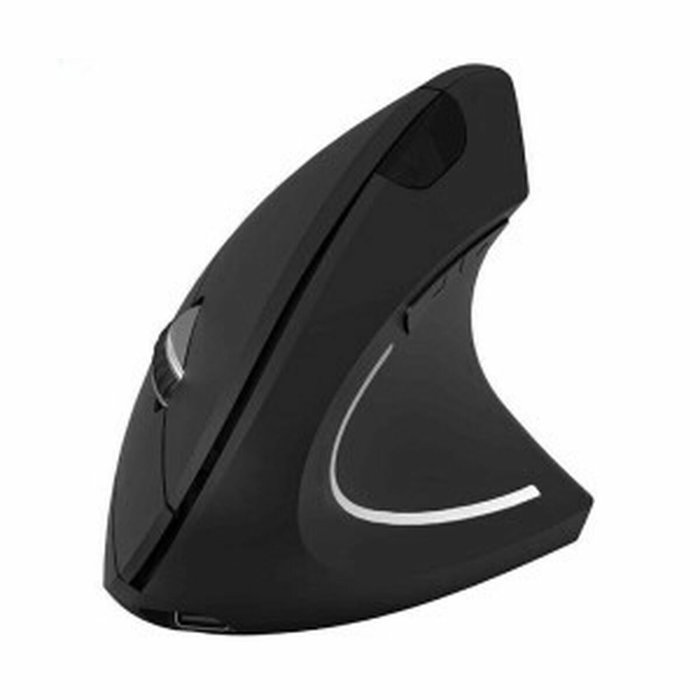 Subblim Glide Vertical Ergo Dual Ratón Inalámbrico Negro