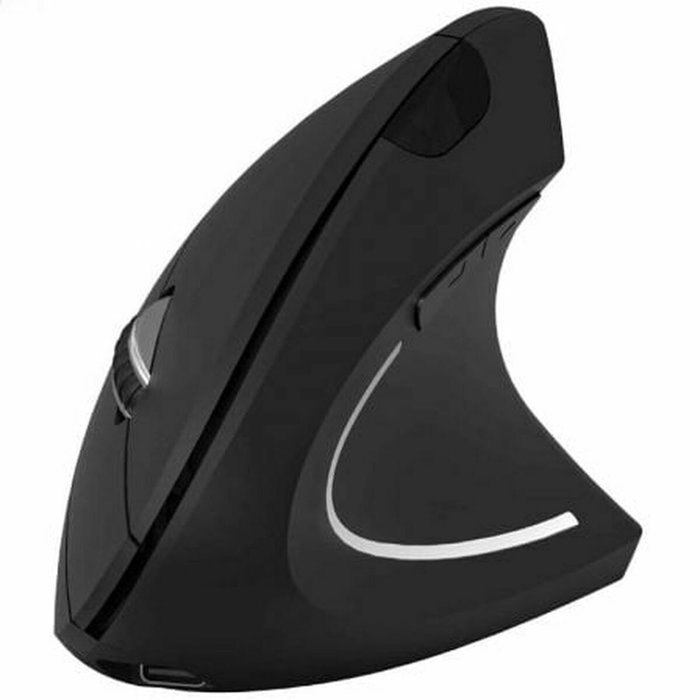 Subblim Glide Vertical Ergo Dual Ratón Inalámbrico Negro