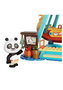 Pirate Ship Ride Set Construccion 21 Cm Kung Fu Panda Adventure Park Series