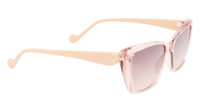 Liujo LJ3608S-5314610 Gafas de sol infantiles rosas con cristal rojo