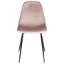 Home Deco Factory Silla Terciopelo Rosa Giulia Lounge