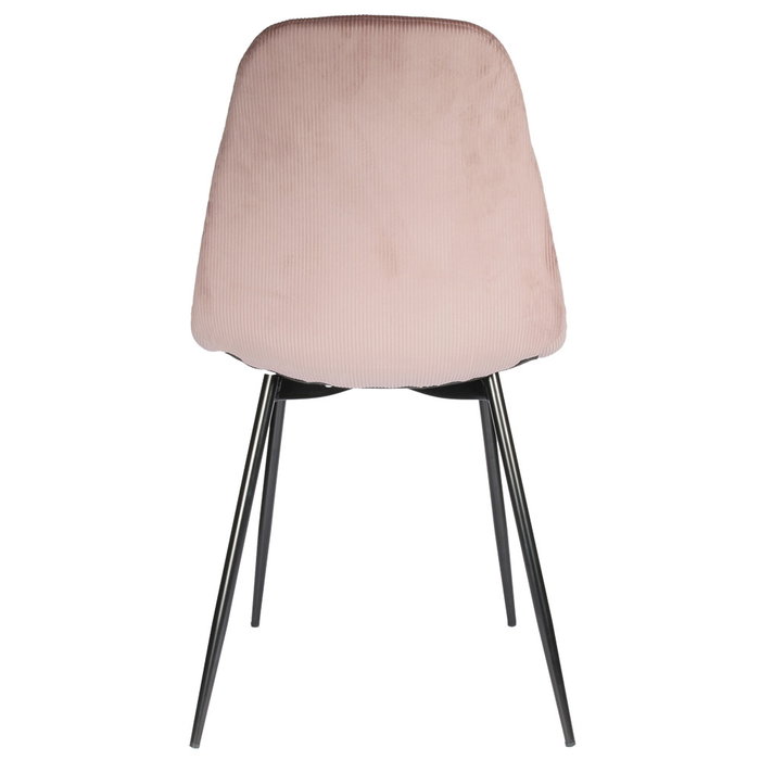 Home Deco Factory Silla Terciopelo Rosa Giulia Lounge