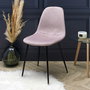 Home Deco Factory Silla Terciopelo Rosa Giulia Lounge