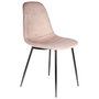 Home Deco Factory Silla Terciopelo Rosa Giulia Lounge