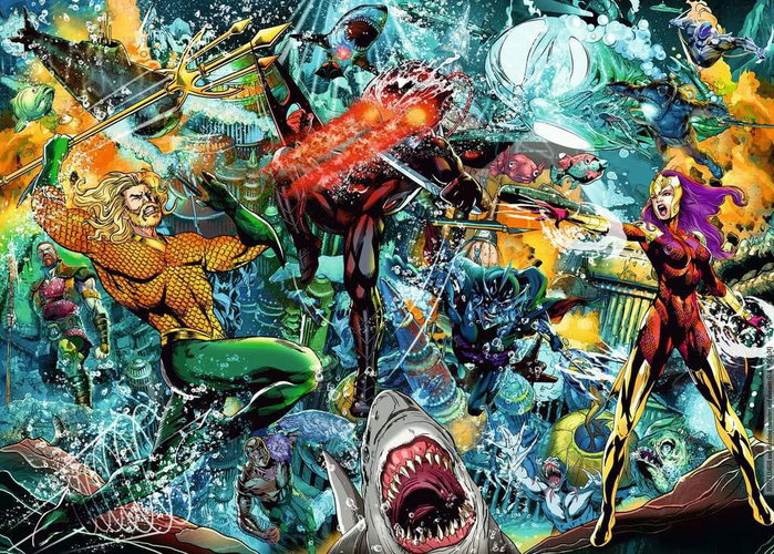 DC Comics Puzzle Aquaman (1000 piezas) DC Comics Puzzle Aquaman (1000 piezas)