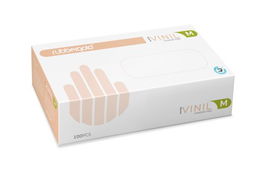 Guantes Rubbegold Vinilo Talla M Caja De 100