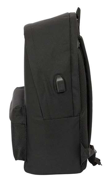 Mochila Escolar Munich +usb munich Negro 31 x 44 x 18 cm