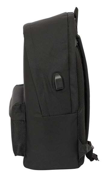 Mochila Escolar Munich +usb munich Negro 31 x 44 x 18 cm