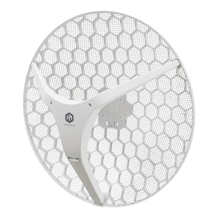 Mikrotik LHG XL 5 ax Punto de Acceso Exterior Wi-Fi 6 CPE Largo Alcance lhg-5axd-xl Blanco