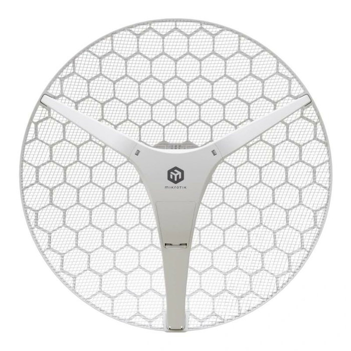 Mikrotik LHG XL 5 ax Punto de Acceso Exterior Wi-Fi 6 CPE Largo Alcance lhg-5axd-xl Blanco