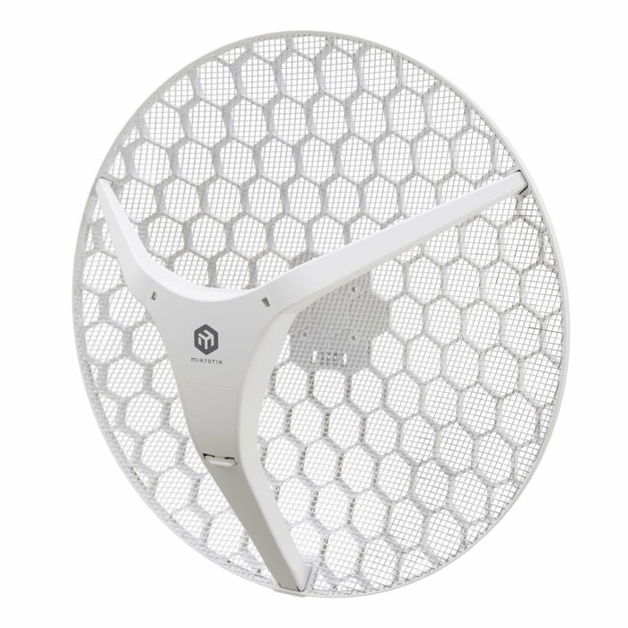 Mikrotik LHG XL 5 ax Punto de Acceso Exterior Wi-Fi 6 CPE Largo Alcance lhg-5axd-xl Blanco