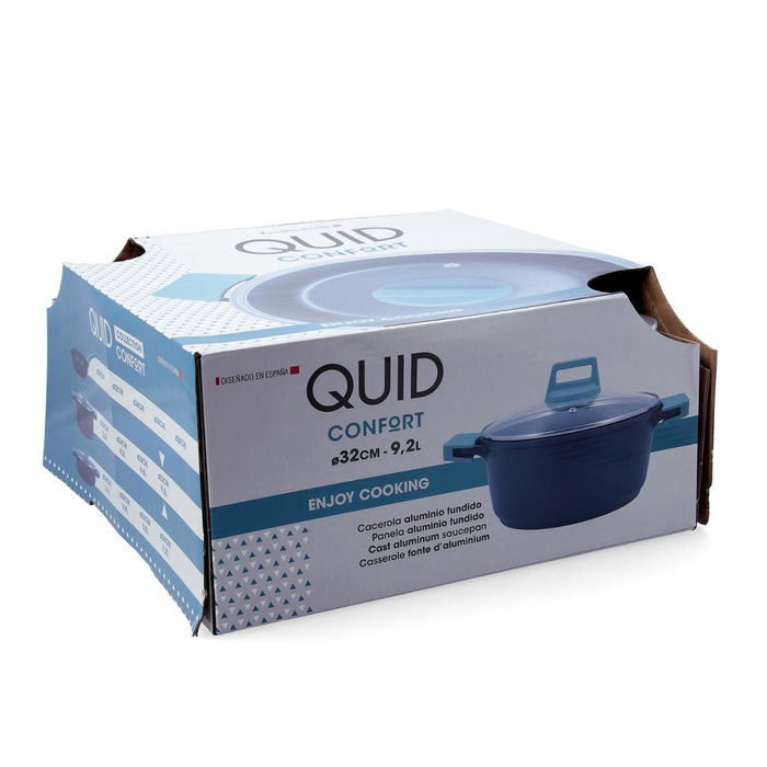 Cacerola Aluminio Fundido Confort Quid 32 cm - 9,2 L (2 Unidades)