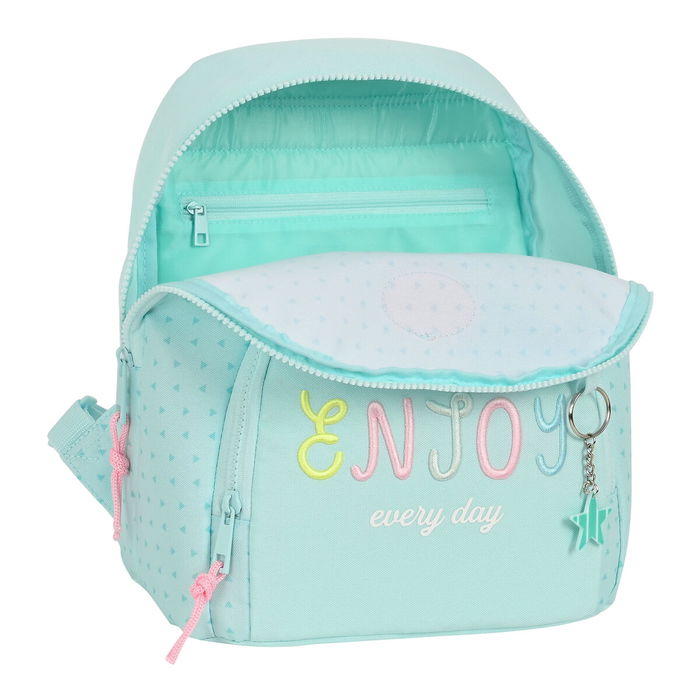 Mochila BlackFit8 Enjoy Mini Verde 25 x 30 x 13 cm Mochila BlackFit8 Enjoy Mini Verde 25 x 30 x 13 cm