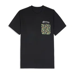 Martin O'Ahu® Camiseta Colección Pocket - Negra (M) - Ropa musical con bolsillo