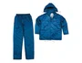 Deltaplus Conjunto de lluvia 400 Poliéster/PVC Azul Marino Talla L EN343:31X EN ISO 13688