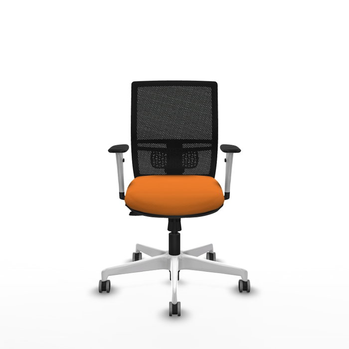 PIQUERAS Y CRESPO Silla de oficina Yunquera Naranja y Negro PIQUERAS Y CRESPO Silla de oficina Yunquera Naranja y Negro
