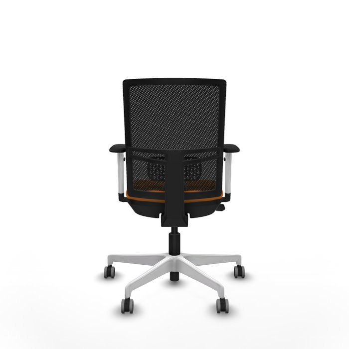 PIQUERAS Y CRESPO Silla de oficina Yunquera Naranja y Negro PIQUERAS Y CRESPO Silla de oficina Yunquera Naranja y Negro