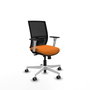 PIQUERAS Y CRESPO Silla de oficina Yunquera Naranja y Negro