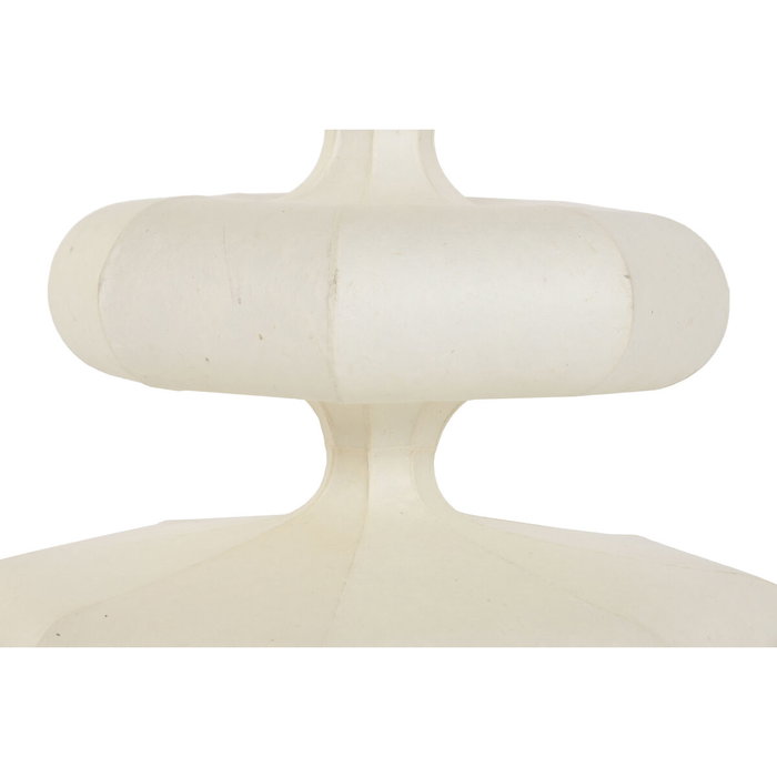 DKD Home Decor Lámpara de Techo de Papel y Acero Blanco Roto LED DKD Home Decor Lámpara de Techo de Papel y Acero Blanco Roto LED