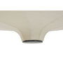 DKD Home Decor Lámpara de Techo de Papel y Acero Blanco Roto LED