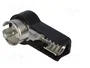 4CARMEDIA Conector de Antena ISO Macho para Cable RG174 Angular