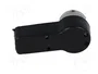 4CARMEDIA Conector de Antena ISO Macho para Cable RG174 Angular