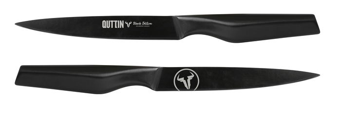 Quttin Cuchillo Verduras 13 cm Black Edition (8 Unidades)