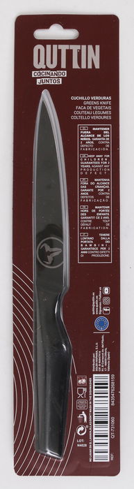 Quttin Cuchillo Verduras 13 cm Black Edition (8 Unidades)