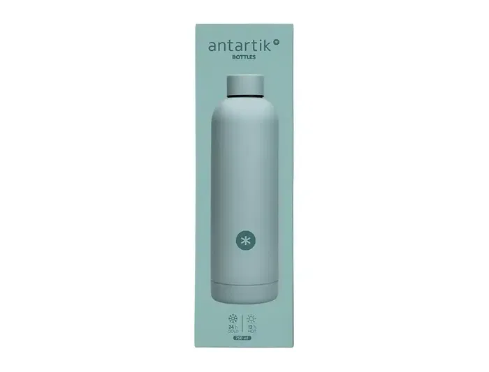 Botella Portalíquidos Antartik Isotérmica Acero Inoxidable Libre de BPA, Mantiene Frío 24h Calor 12h, Color Menta, 750 ml Botella Portalíquidos Antartik Isotérmica Acero Inoxidable Libre de BPA, Mantiene Frío 24h Calor 12h, Color Menta, 750 ml