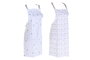 DKD Home Decor Stella Maris Delantal Atlantico Azul Blanco Poliéster 80x60 cm Set de 2
