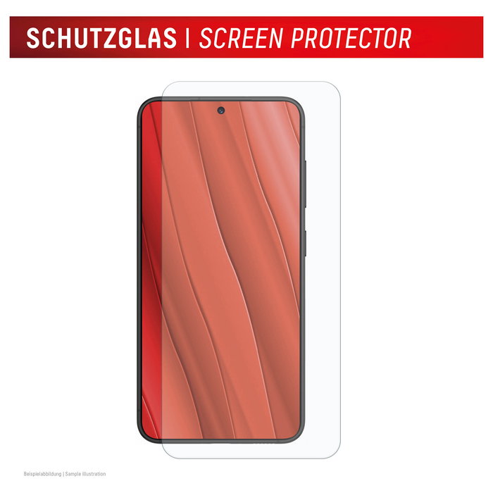 Displex DISPLEX Protector de Pantalla Panzerglas 2D 10H para Samsung Galaxy S24 - Vidrio Templado, Resistente a Rayones y Golpes, Fácil Aplicación