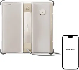 Dreame Robot Limpiacristales C1 AABHR59022 Protección y Seguridad Fiables Tecnología CornerClean Limpieza en Húmedo a Fondo