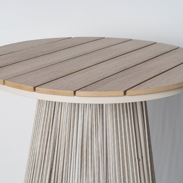 Mesa Alta Polywood-Pe Ratán Exterior 70 X 70 X 100 cm